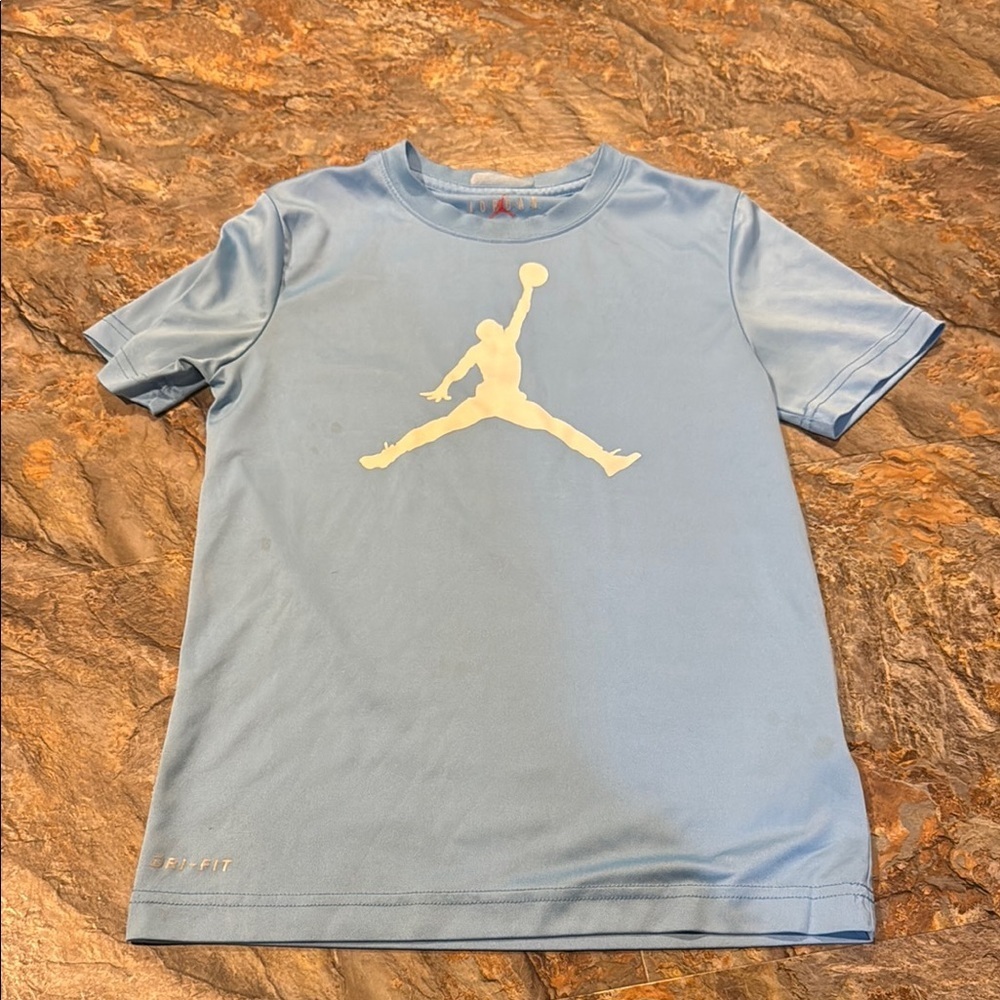Jordan Kids Light Blue Jumpman Tee